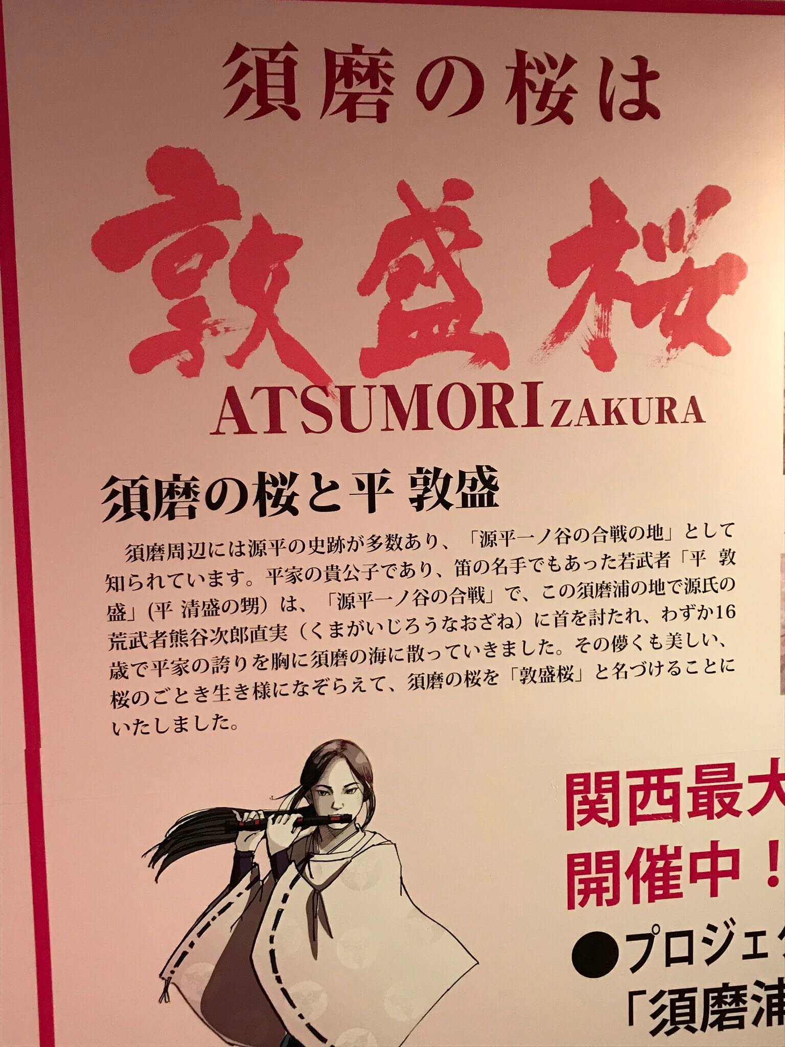 須磨浦公園・須磨浦山上遊園・須磨観光ハウス・敦盛桜の様子