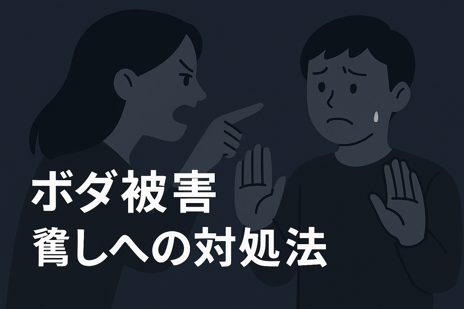 【ボダ被害】境界性パーソナリティ障害(境界性人格障害)者に脅される場合の対処法