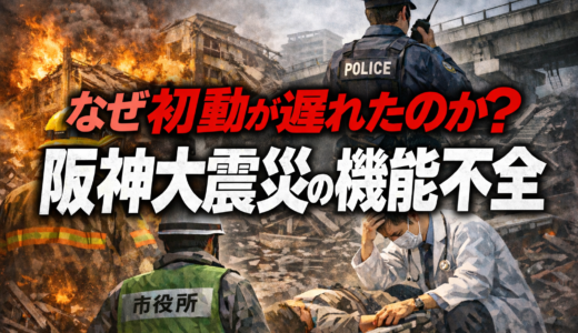 なぜ阪神大震災において消防・警察・医療・自治体は初動が遅れ、機能不全に陥ったのか？