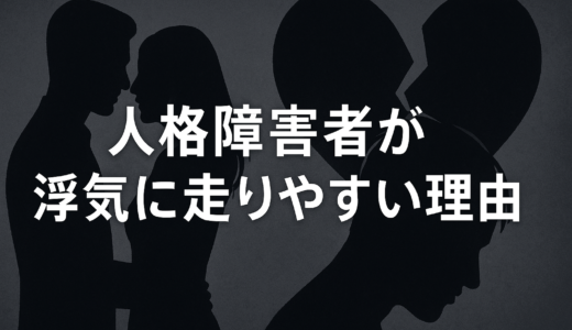 人格障害者が浮気に走りやすい理由