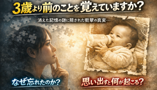 なぜ私たちは幼少期の記憶がないのか？