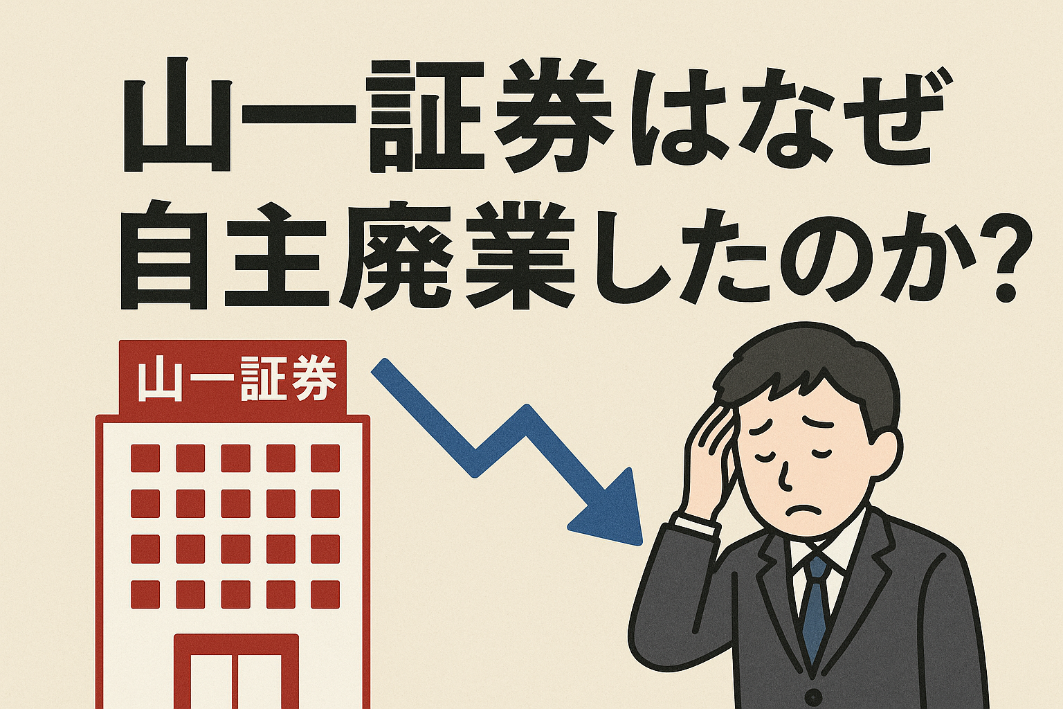 山一證券はなぜ自主廃業したのか？90年代金融危機の象徴